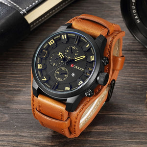 Curren Mens Watches Top Brand Luxury Fashion - helnewss