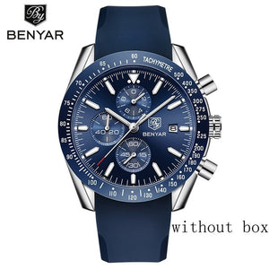 BENYAR Watch Men Luxury Brand Silicone - helnewss