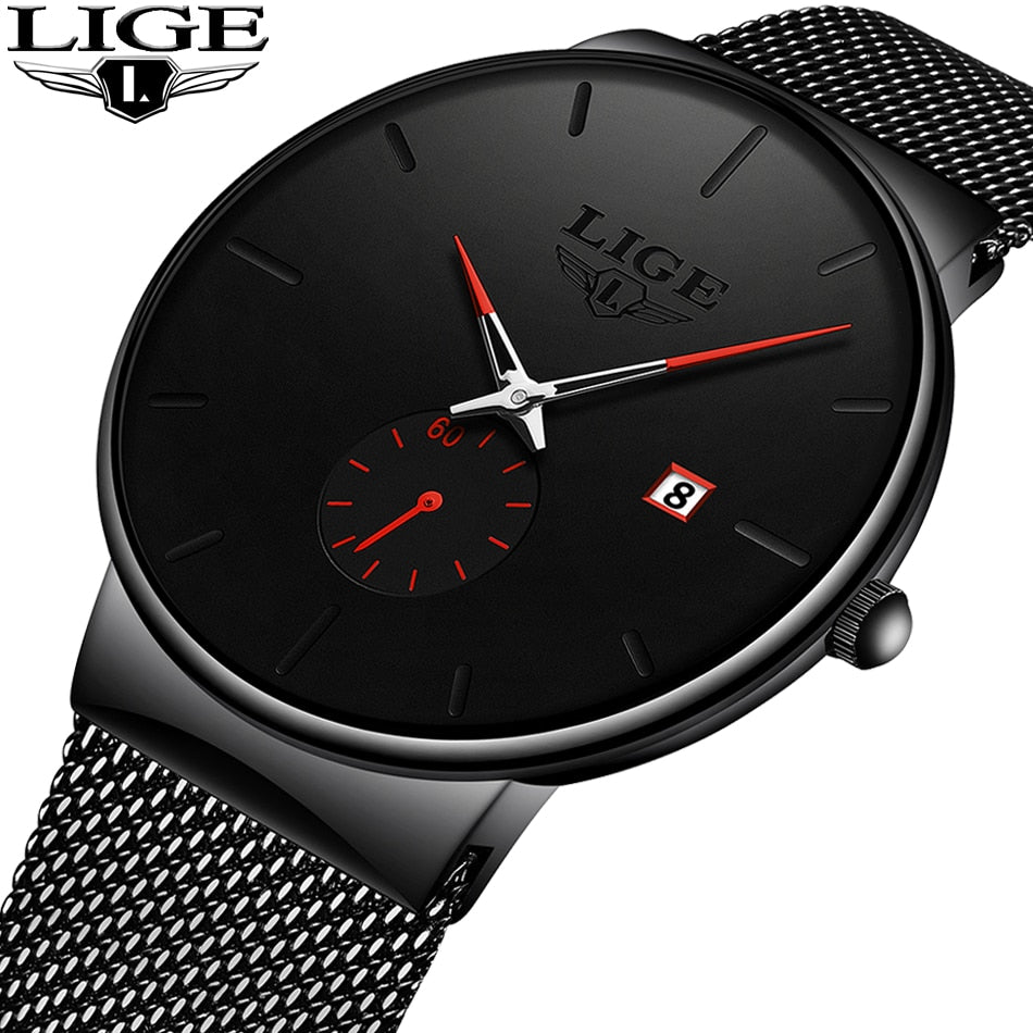 Man Ultra Thin Watch 2019 Men's Watches - helnewss