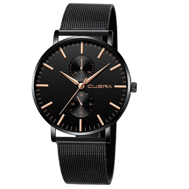 Luxury Brand 2019 New Men Watch Ultra Thin Stainless - helnewss