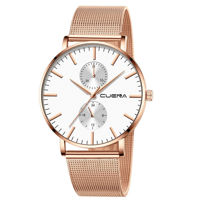 Luxury Brand 2019 New Men Watch Ultra Thin Stainless - helnewss