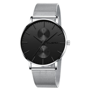 Luxury Brand 2019 New Men Watch Ultra Thin Stainless - helnewss