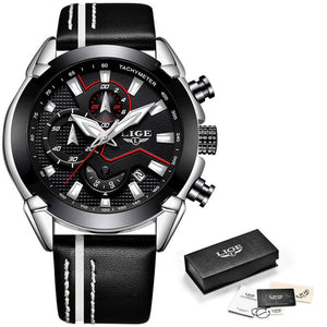 2019 LIGE Mens Watches Top Brand Luxury Chronograph - helnewss