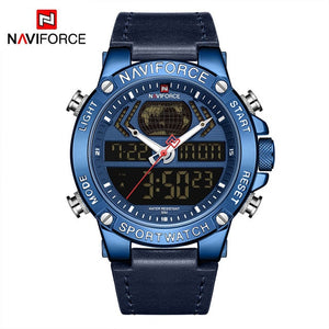 Naviforce Men's Watch 2019 Brand Luxury Dual - helnewss