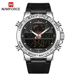 Naviforce Men's Watch 2019 Brand Luxury Dual - helnewss