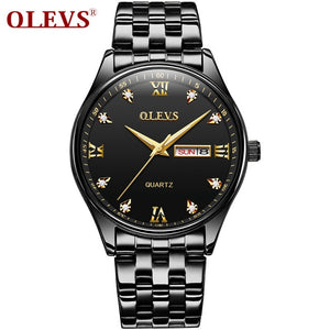 Relogio Masculino OLEVS Watch Men Diamond - helnewss