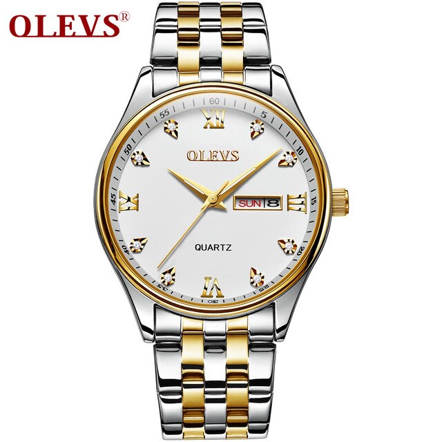 Relogio Masculino OLEVS Watch Men Diamond - helnewss