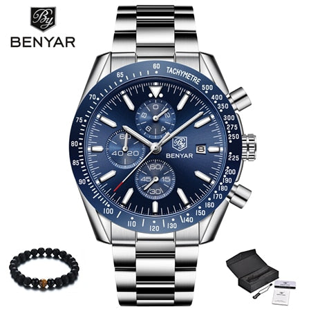 BENYAR Watch Men Luxury Brand Silicone - helnewss