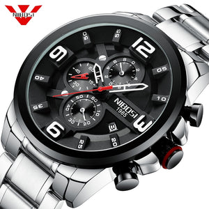 NIBOSI 2019 Mens Watches Luxury Top - helnewss