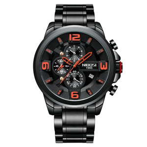 NIBOSI 2019 Mens Watches Luxury Top - helnewss