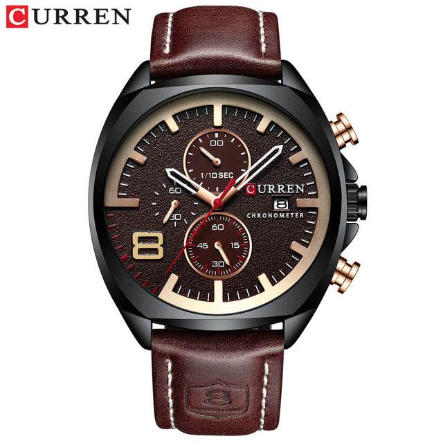 CURREN 2019 Fashion Men's Sport Watch Men - helnewss